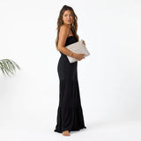 Mid Pouch -  Backyard in Oyster/Sandstone by Aloha Collection