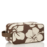 Dopp Kit Toiletry Bag - Hana Hou Sandstone/Coconut by Aloha Collection