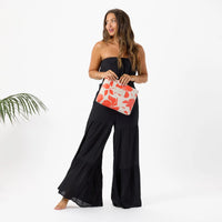 Mid Pouch -  Salina in Red Haute/Sandstone by Aloha Collection
