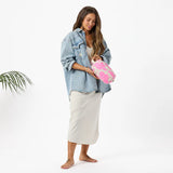 Dopp Kit Toiletry Bag - Salina in Fruit Punch/Sandstone by Aloha Collection