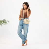 Le Tour Bag in “Keep it Light” - Hana Hou in Crème/Dune  by Aloha Collection