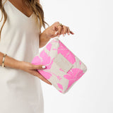 Small Pouch - Salina in Fruit Punch/Sandstone (Reversible) Aloha Collection