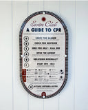 Mid Century Pool CPR Sign - ‘Tuxedo Black’ by Holidae Haus