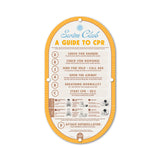 Customisable Double-Sided Mid Century Pool CPR Sign in ‘Morning Mimo ’ - by Holidae Haus