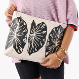 Max Pouch - Kalo in Black/Sandstone by Aloha Collection