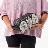 Dopp Kit Toiletry Bag - Kalo in Black/Sandstone by Aloha Collection