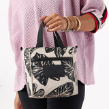 Crossbody Bag “Kalo” in Black/Sandstone by Aloha Collection