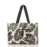 Holo Holo Reversible Tote “Kalo” in Black/Sandstone by Aloha Collection