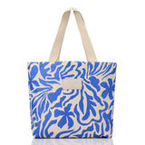 Day Tripper Tote Bag - Float in Cobalt/Sandstone by Aloha Collection