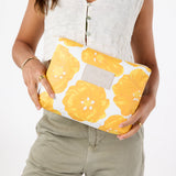 Mid Pouch -  Pua Ilima in Golden by ALOHA Collection