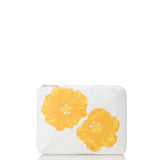Small Pouch - Pua Ilima in Golden by ALOHA Collection