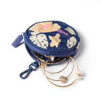 Cutie - “Pape’ete” pouch in Neon Moon/Navy by Aloha Collection