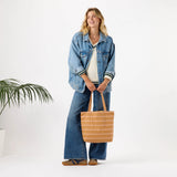Reversible Swoosh in Hey Girl/Tan by ALOHA Collection