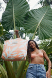 Day Tripper Tote Bag - Ola in Peachy by Aloha Collection