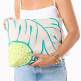 Max Pouch - Ulu Nui in Dark Teal/Sandstone by Aloha Collection