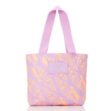Day Tripper Tote Bag - Miter Lineup in Nectarine/Lavande by Aloha Collection