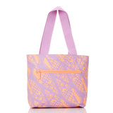 Day Tripper Tote Bag - Miter Lineup in Nectarine/Lavande by Aloha Collection
