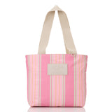 Mini Tripper Tote Bag - Summer Stripe in Blush by Aloha Collection