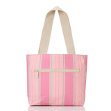 Mini Tripper Tote Bag - Summer Stripe in Blush by Aloha Collection
