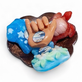 Aloha Soap Set - “Island Breeze” Soap & Coconut Bowl