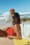 Small Pouch - Party Wave in Low Tide Aloha Collection