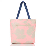 Reversible Tote “Salina” in Tiny Stripe/Navy by Aloha Collection