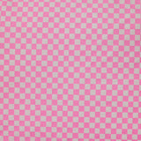 Mid Pouch -  Tiny Check in Blush by Aloha Collection
