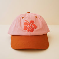 Hibiscus Cotton Dad Cap