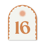 Custom House Number Plaque - Terracotta