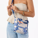 Crossbody Bag “Salina” in Tiny Stripe Navy by Aloha Collection