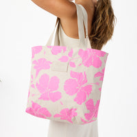 Day Tripper Tote Bag - Salina in Fruit Punch/Sandstone by Aloha Collection