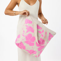 Day Tripper Tote Bag - Salina in Fruit Punch/Sandstone by Aloha Collection