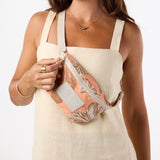 Mini Hip Pack - Papeete in Toffee/Sandstone by Aloha Collection