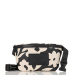 Mini Hip Pack - Fall Flowers in Black/Sandstone by Aloha Collection