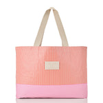 Holo Holo Reversible Tote “Cabana” in Red Haute/Sandstone by Aloha Collection