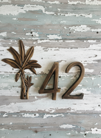 Brass House Numbers | by Pineapple Traders