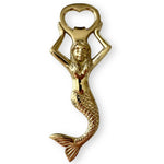 Brass Mermaid Bottle Opener