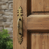Brass Bahama Door Pull by Pineapple Traders 