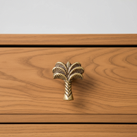 Brass Palm Tree Knob | by Pineapple Traders