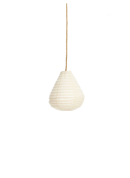 Pear Lantern in Ivory Linen - The Jungle Trader