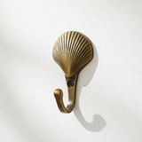Brass shell hook (small) by Pineapple Traders