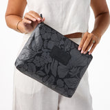 Mid Pouch -  Heipua in Black by ALOHA Collection