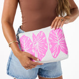 Mid Pouch - Kalo Dot in Fruit Punch by ALOHA Collection