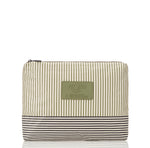 Mid Pouch -  Cabana in Olive/Sandstone by Aloha Collection