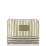 Mid Pouch -  Cabana in Olive/Sandstone by Aloha Collection