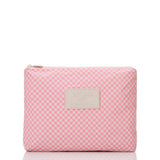 Mid Pouch -  Tiny Check in Blush by Aloha Collection
