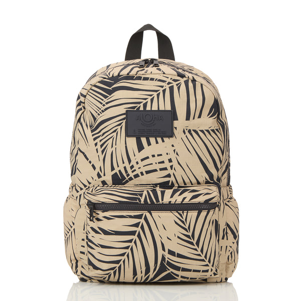 “Keep it Light” Backpack - Areca in Frappe/Black by Aloha Collection