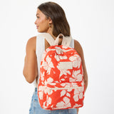 “Keep it Light” Backpack - Salina in Red Haute/Sandstone by ALOHA Collection