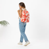 “Keep it Light” Backpack - Salina in Red Haute/Sandstone by ALOHA Collection