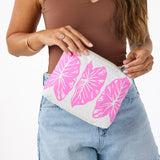Small Pouch - Kalo Dot in Fruit Punch by ALOHA Collection